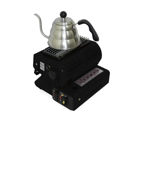 Big Fire Ocak Olabilen Maxi Portatif Kamp Sobası SİYAH - 4