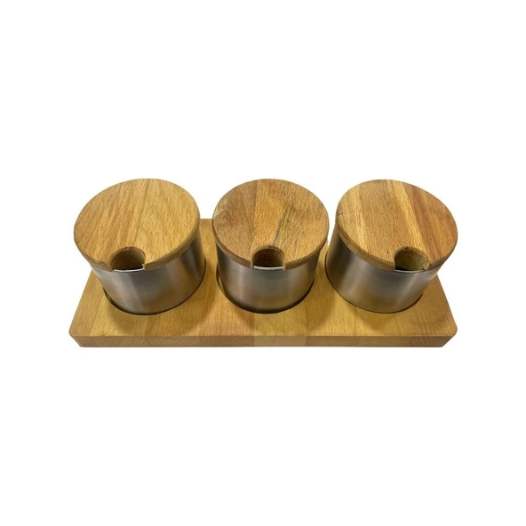 KISMET KBT-113 ÜÇLÜ BAHARATLIK SETİ - 2