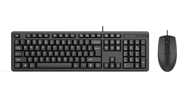 A4 Tech Q Usb Fn-Multimedya Klavye + Optik Mouse Set