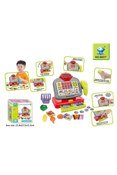 IŞIKLI VE SESLİ ELEKTRONİK YAZAR KASA - 4