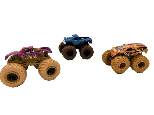 Hot Wheels Monster Trucks 3 lü Paket HNT79 - 3
