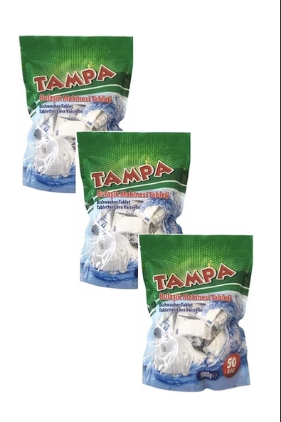 TAMPA Bulaşık Makinesi Tableti 3x50