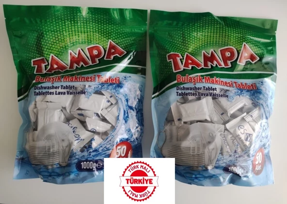TAMPA Bulaşık Makinesi Tableti   100 Ad. - 2