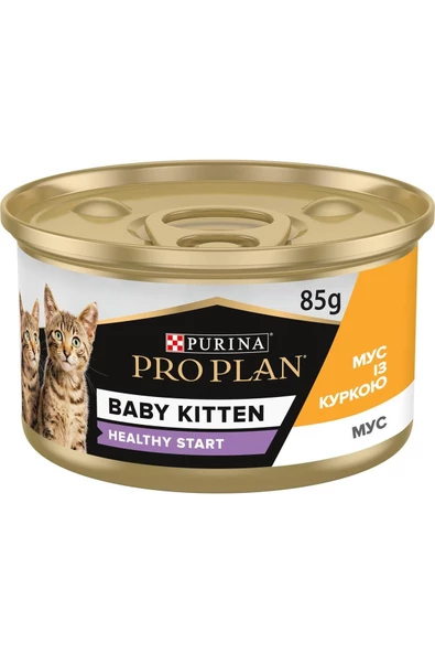 Pro Plan Baby Kitten Tavuklu  Yavru Kedi Konservesi 85 gr