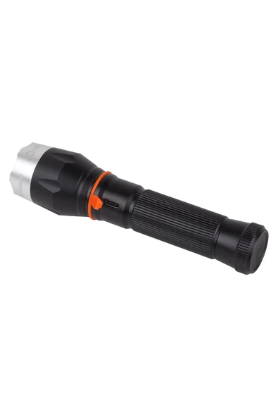 Ledvace Led Tactic 5W 6500K 60-100-300lm IP22 5 Farklı Mod Beyaz Işık Şarjlı El Feneri - 3