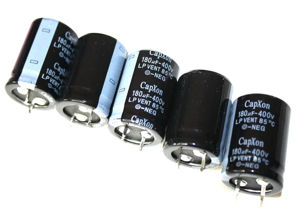 180uf 400V Elektrolitik Kondansatör - 25x40mm - 3
