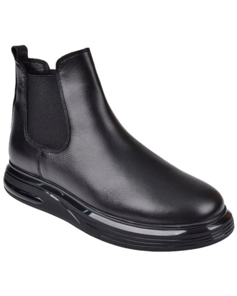 Voyager 6972 Erkek Siyah Nata (40-44) Deri Bot - 3