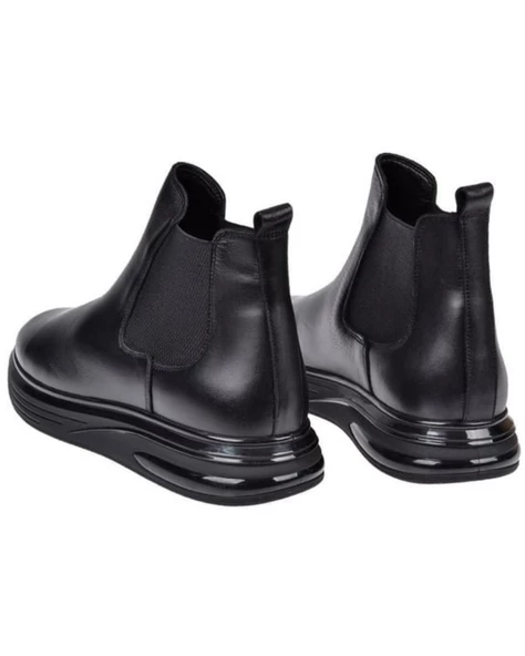 Voyager 6972 Erkek Siyah Nata (40-44) Deri Bot - 5