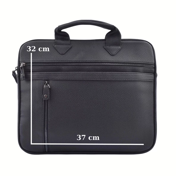 Unisex 13.3" İnç Deri Evrak El ve Omuz Çantası 8683255013364 - 5