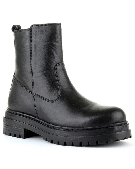 M.P. 242-4588 Zn Kadın Siyah Deri Bot - 2