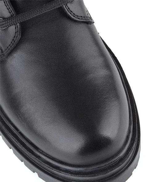 M.P. 242-4584 Zn Kadın Siyah Deri Bot - 5