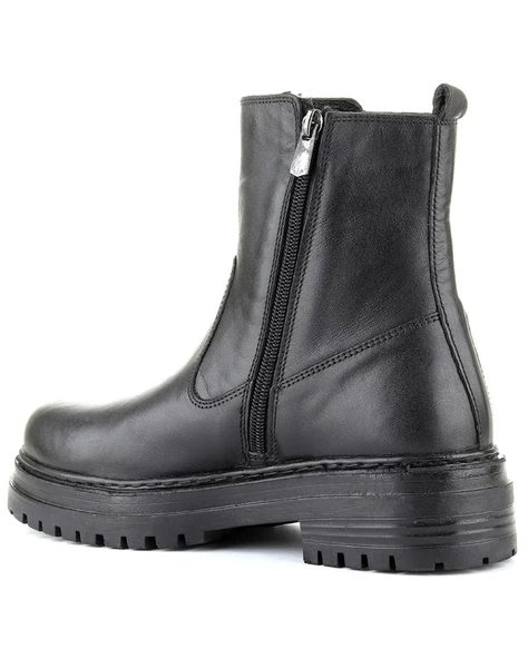 M.P. 242-4588 Zn Kadın Siyah Deri Bot - 3