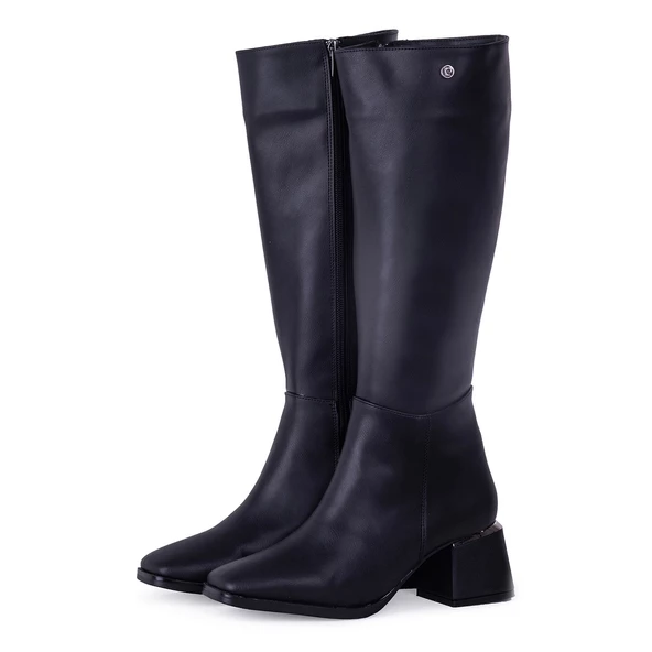 Pierre Cardin 54009 Kadın Fermuarlı Yüksek Topuk Çizme - 3