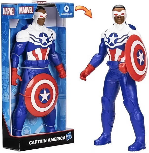 Marvel Klasik Dev Figür Captain America F6936 - 2