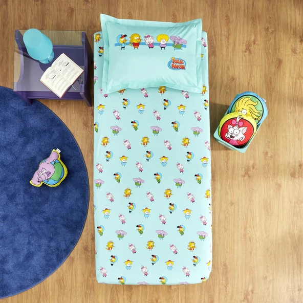 Karaca Home X Kral Şakir Family Tek Kişilik Çarşaf Takımı - Resim 4