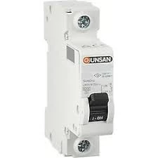 Günsan 16 Amper W Otomat Günsan 1x16 Amper W Otomat C Tipi 3 ka Siğorta - 1