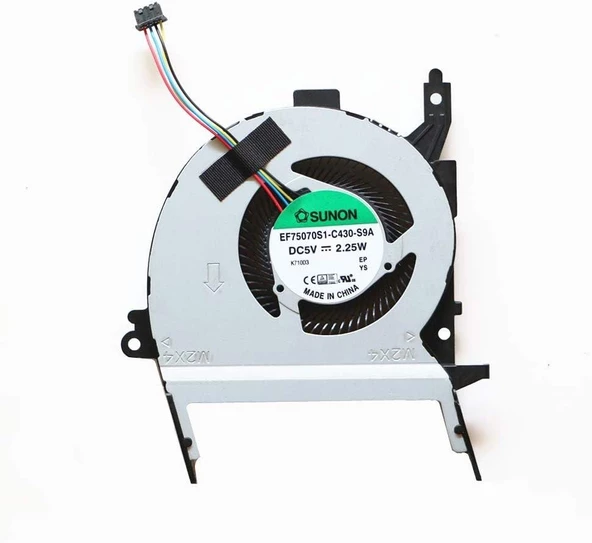 Asus X556UR Notebook Fan 4 Pin