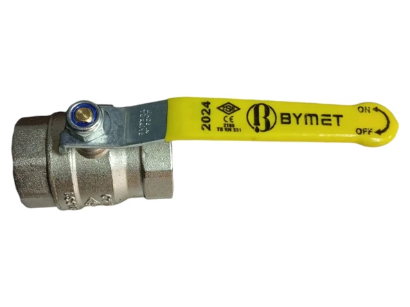 BYMET KÜRESEL DOĞALGAZ VANASI 3/4''