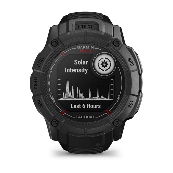 Garmin Instinct 2X Solar Tactical Siyah Multisport Akıllı Saat