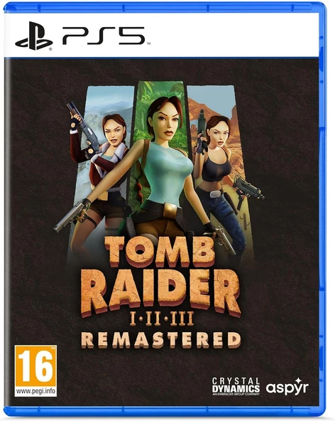 Tomb Raider I-III Remastered Ps5 Oyun