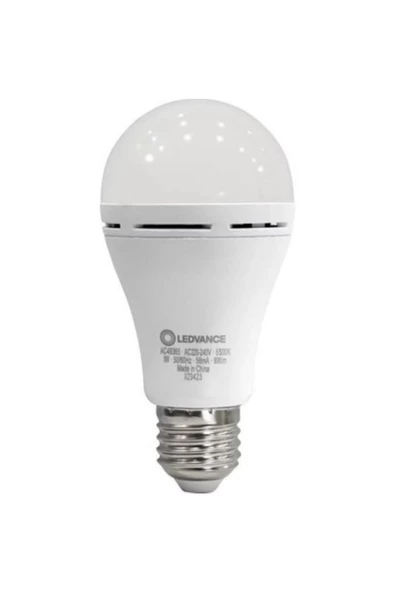 Osram Led 8W 6500K 806lm E27 Duy Beyaz Işık Şarjlı Ampul - 2