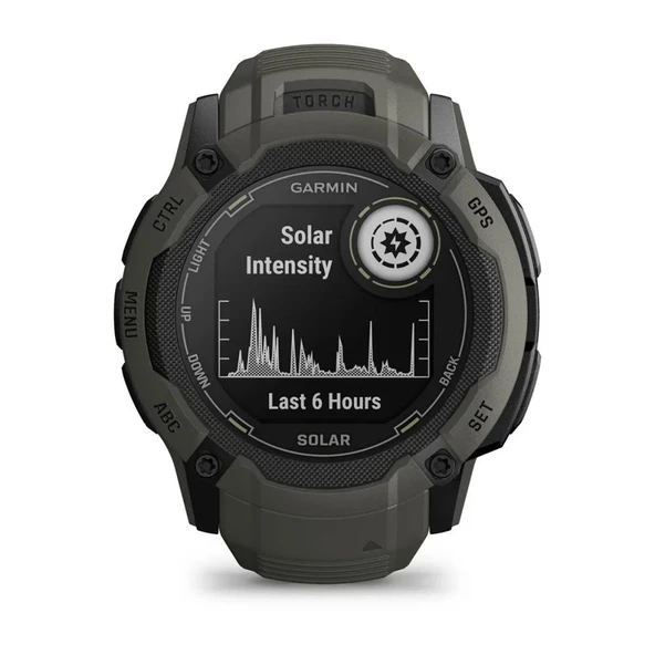 Garmin Instinct 2X Solar Yeşil Multisport Akıllı Saat