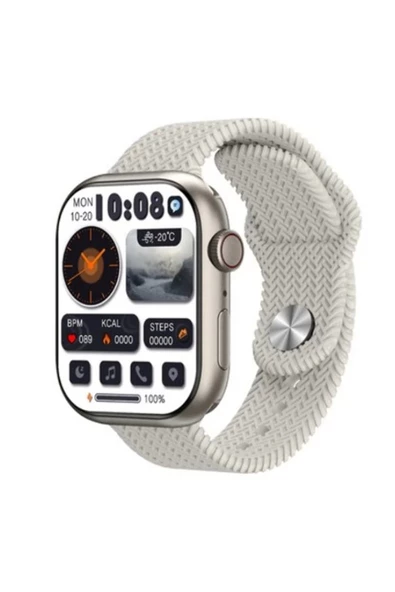 Huawei Mate X3 Uyumlu Watch 8 Hk9 Pro Chatgpt Yapay Zeka 2.05 Hd Amoled Ekran Akıllı Saat - 1
