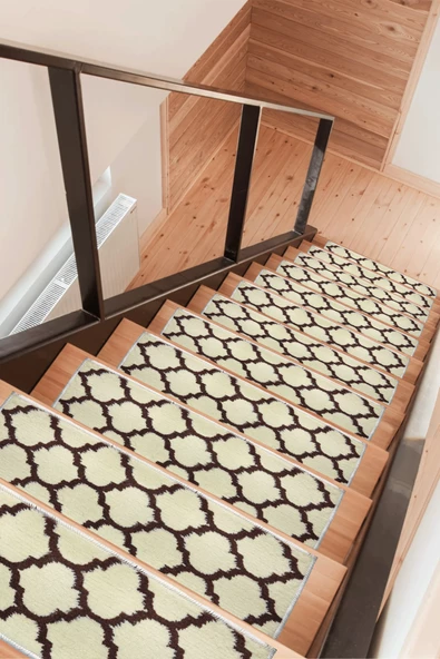 Dikdörtgen Dokuma Merdiven Halısı Kendinden Yapışkanlı ürün görseli