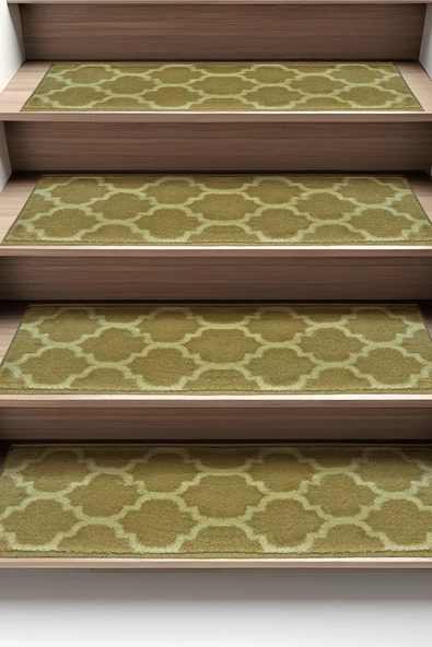 Dikdörtgen Dokuma Merdiven Halısı Kendinden Yapışkanlı - Resim 2