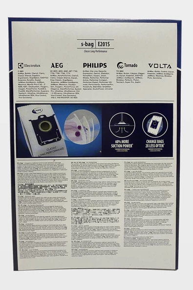 Electrolux EUS8ANIMAT Ultra Silencer Uyumlu Süpürge Toz Torbası 4 Adet - 6