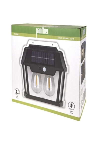 Panther PT-2992 Solar Led Duvar Lambası - 2