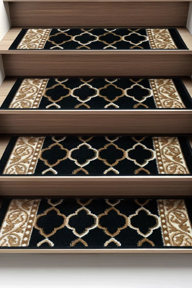 Dikdörtgen Dokuma Merdiven Halısı Kendinden Yapışkanlı - 2