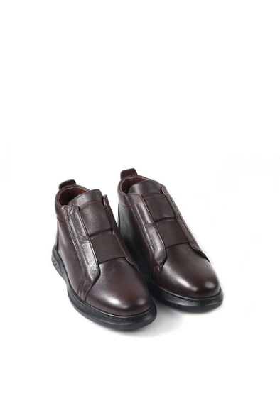 Goes 1218 Hakiki Deri Bağcıksız Termal Erkek Bot - 11