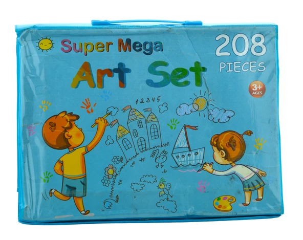 Super Mega Art Set Boya Set Set2 Eksik Parçalı