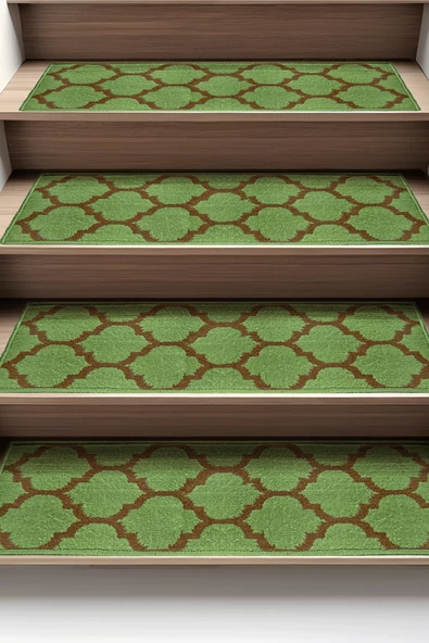 Dikdörtgen Dokuma Merdiven Halısı Kendinden Yapışkanlı - Resim 6