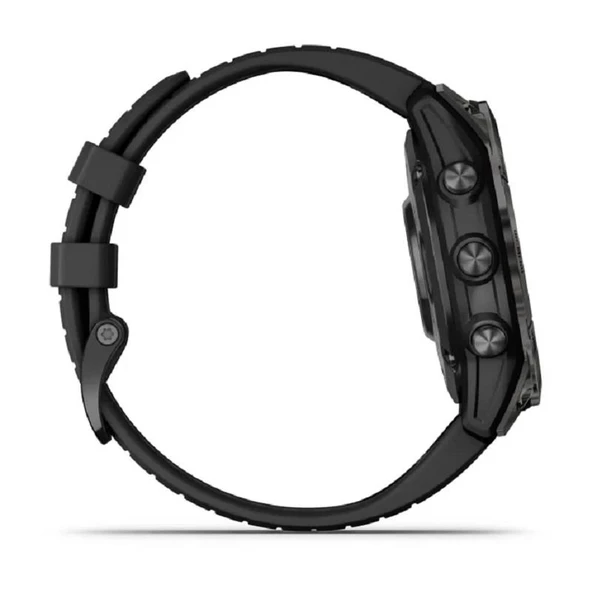 Garmin Fenix 7 Pro Sapphire Solar Edition Karbon Gri DLC Titanyum-Siyah Kayışlı (GARMİN TÜRKİYE GARANTİLİ) - 4