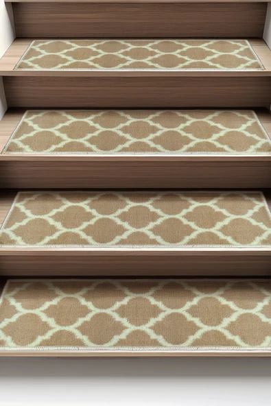 Dikdörtgen Dokuma Merdiven Halısı Kendinden Yapışkanlı - Resim 2