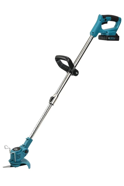 Prohummer Teleskopik El Tipi Çift Bataryalı  Ot, Çim, Dal Biçme Kesme Makinesi (Mavi)  PH201 - 2