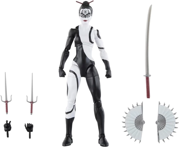 Marvel Legends Knıghts Marvels Lady Bullseye - 15 cm - 2