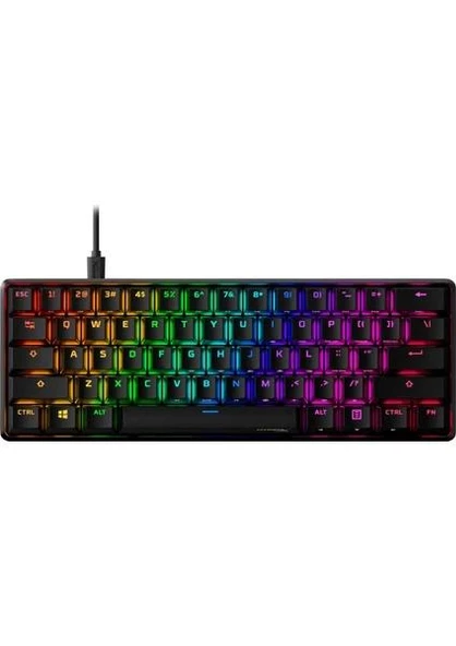 HyperX Alloy Origins 60 RGB 4P5N4AA#ABA Red Linear Kablolu Mekanik Oyuncu Klavyesi
