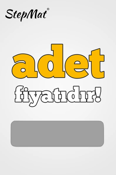 Dikdörtgen Dokuma Merdiven Halısı Kendinden Yapışkanlı - 5