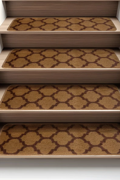 Dikdörtgen Dokuma Merdiven Halısı Kendinden Yapışkanlı - 2