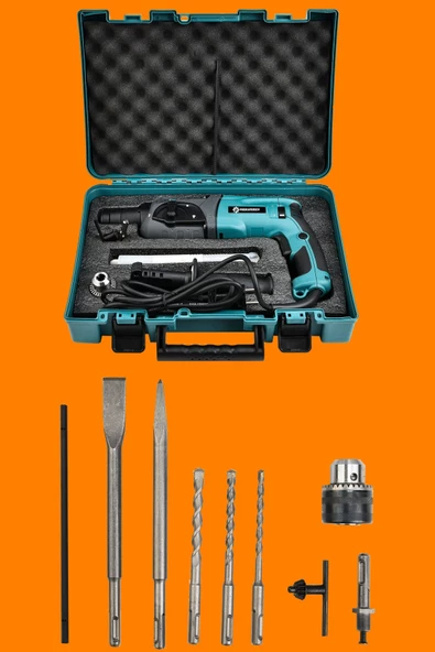 Prohummer Profesyonel Pnömatik Kırıcı Delici Hilti PH227 - 4