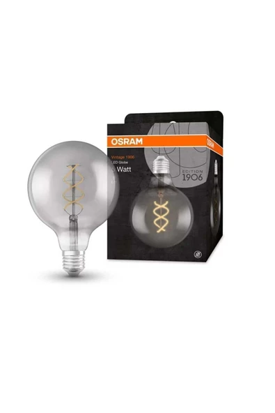 Osram Led Globe 4W 1800K 140lm E27 Duy Füme Işık Ampul - 2