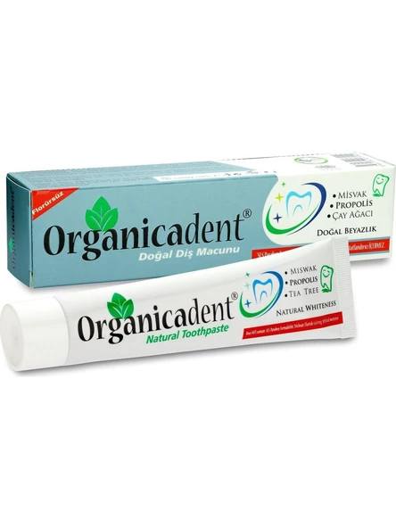 ORGANİCADENT DİŞ MACUNU3 ADET + 3 ADET DİŞ FIRCASI HEDİYELİ - 5