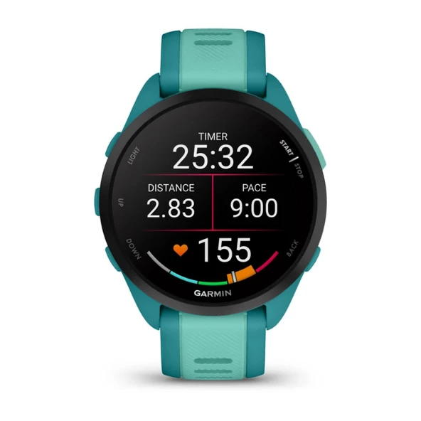 Garmin Forerunner Music 165 Turkuaz Deniz Mavisi - 2