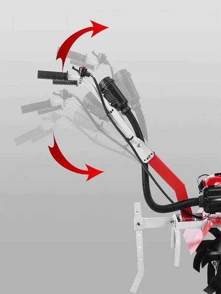 ABM 24 Bıçaklı 4 Hp 4 Zamanlı Benzinli Mini Çapa Makinesi - 2