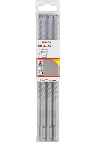 SDS-PLUS-5X 10*210 MM 10'LU PAKET