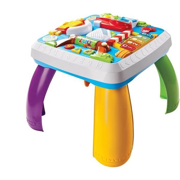 Fisher Price Eğlen ve Öğren Eğitici Köpekçiğin Aktivite Masası DRH44