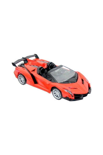 1:18 Sports Car Kumandalı Pilli Araba Drift Spor Kırmızı ve Mavi - 2